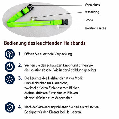 LightSafe LED Halsband