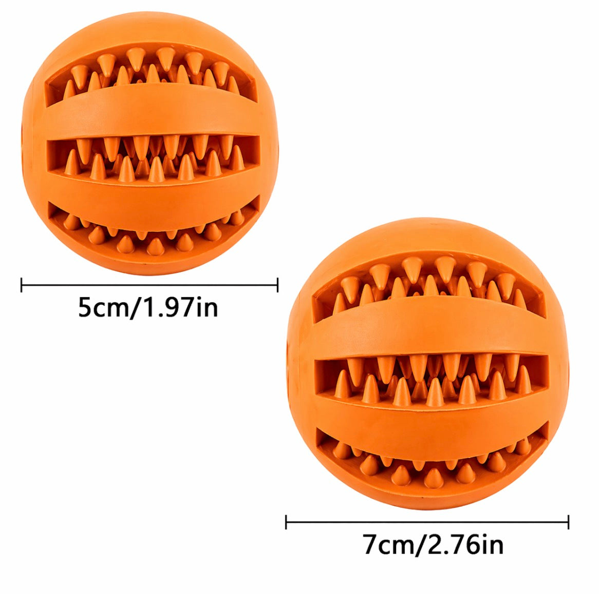 BiteBall™ – Robuster Snack- & Kauspielball für Hunde