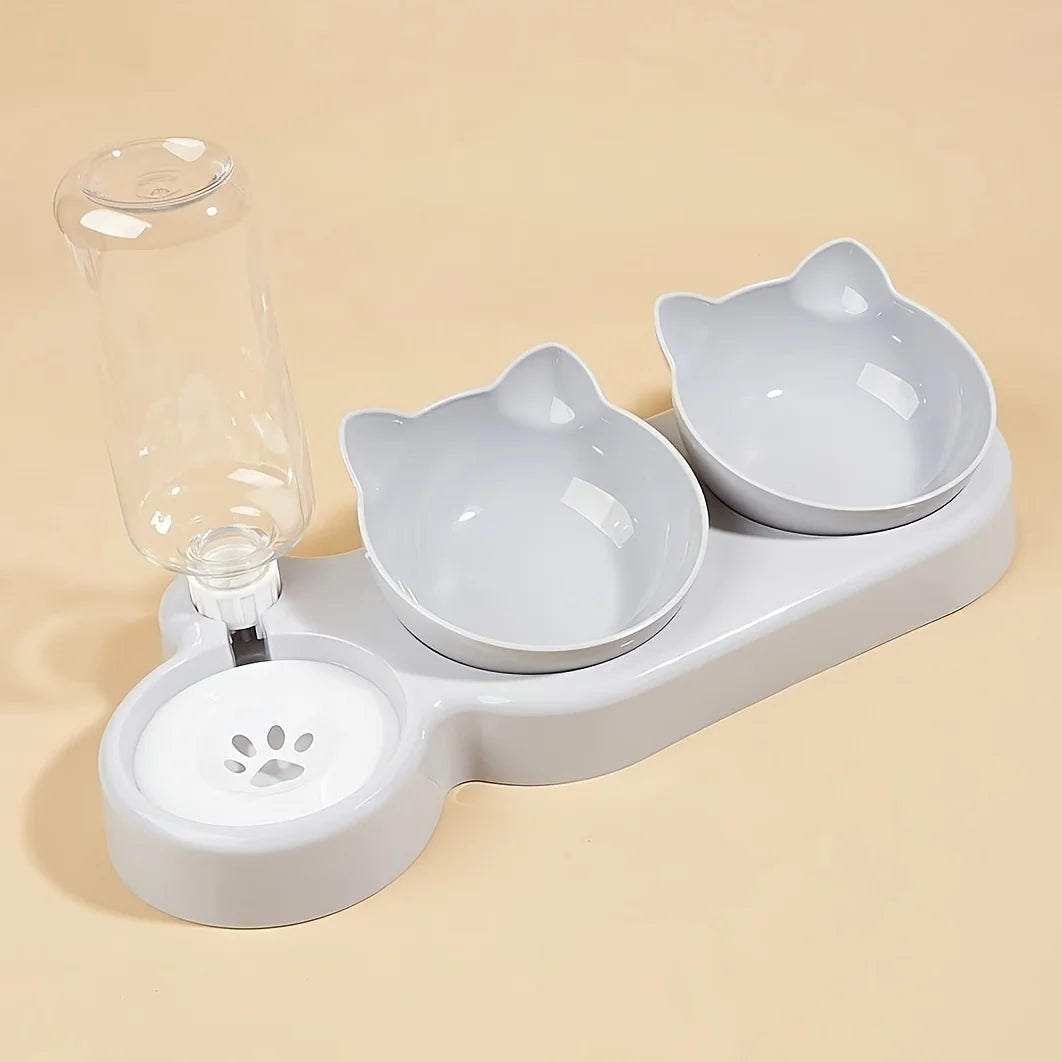 HydroFlow Katzennapf mit Wasserspender