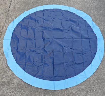 🌊 AquaSplash Hunde-Wasserspielmatte 170 cm