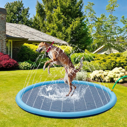 🌊 AquaSplash Hunde-Wasserspielmatte 170 cm